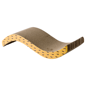 Kartonnenkrabplank wave 50x17 cm