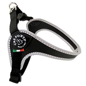 Tre ponti fibbia zwart reflect