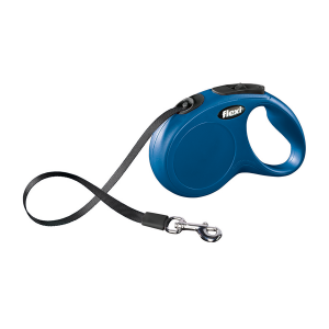 Flexi M 5 meter band blauw