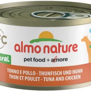 almo nature hfc hond tonijn kip 24x95 gram