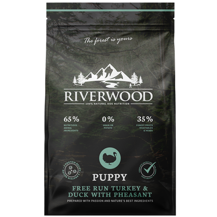 riverwood puppy kalkoen-eend-fazant