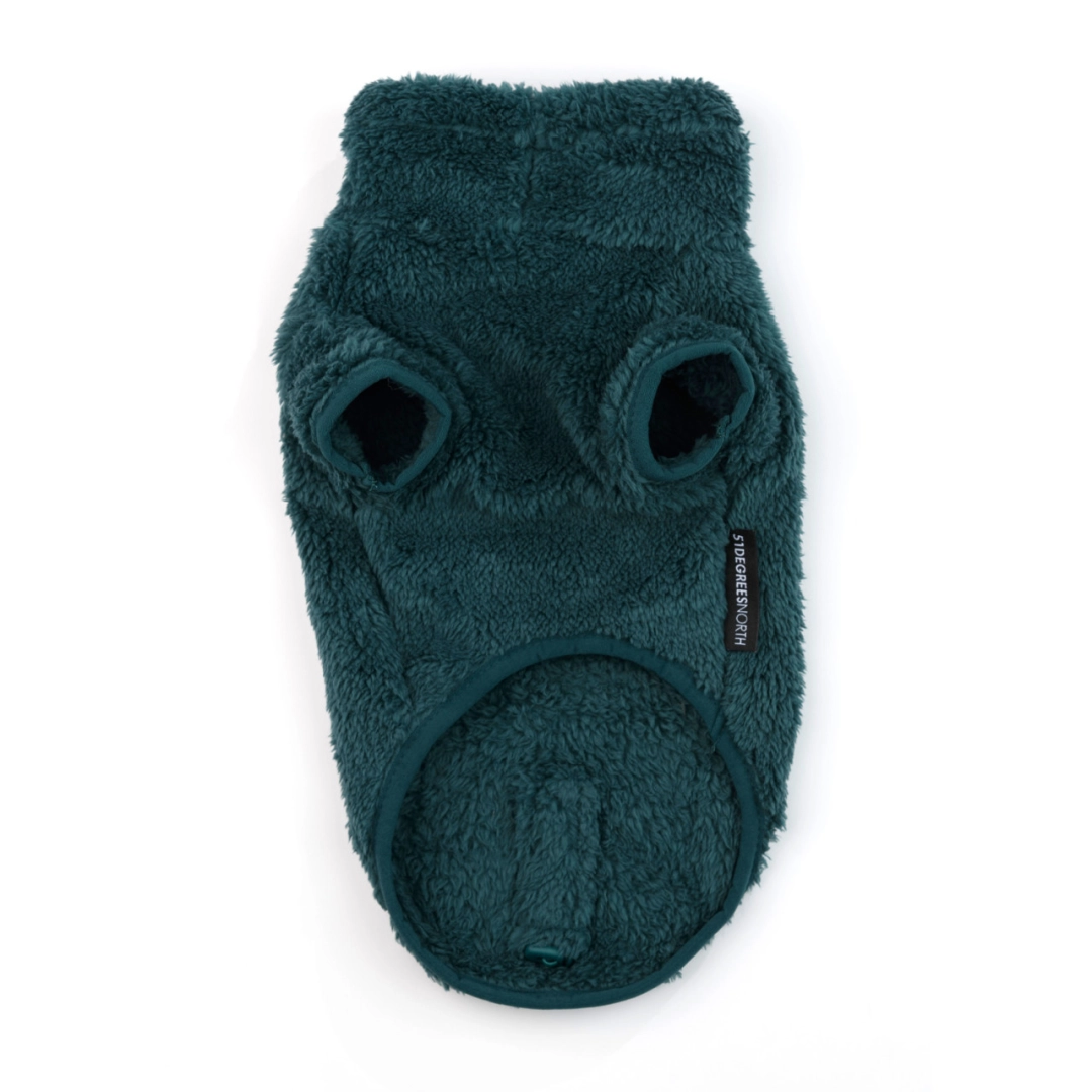 51 degrees north teddy coat grey/green - Afbeelding 2