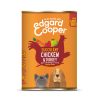 edgar en cooper blik kip/kalkoen/aardbei  400 gram graanvrij