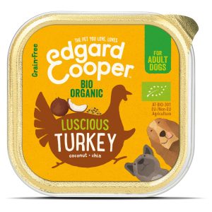 dgard&Cooper Kuipje Bio Turkey Adult - Hondenvoer - Kalkoen Kokos Chiazaad 100 g Biologisch